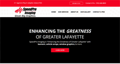 Desktop Screenshot of greaterlafayettegraphics.com