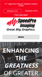 Mobile Screenshot of greaterlafayettegraphics.com